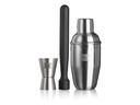 Vacuvin Drink Mixer Set 0.35 l, Silber