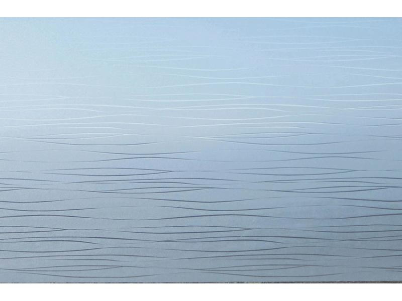 Hubatka Fensterfolie Garbi 92 x 150 cm, Eisblau