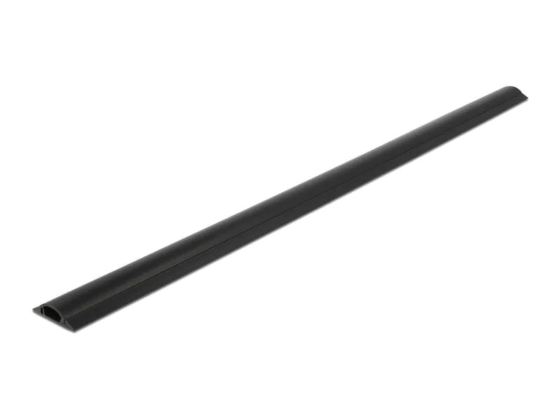 Delock Kabelkanal selbstklebend 1 m x 30 mm Schwarz