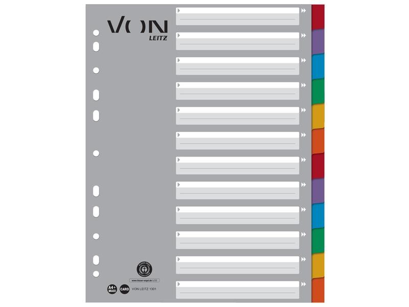 VON Register 12 Taben, A4, 1-12