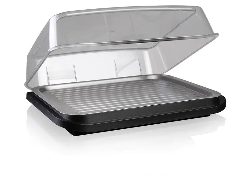 Vacuvin Kühlplatte Schwarz/Transparent