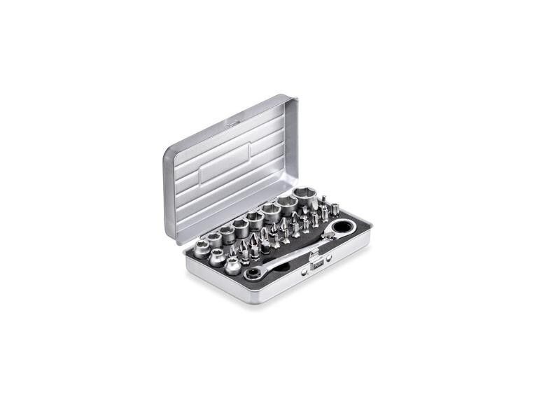 Technocraft Steckschlüssel-Set Slim 1/4 31-Teilig