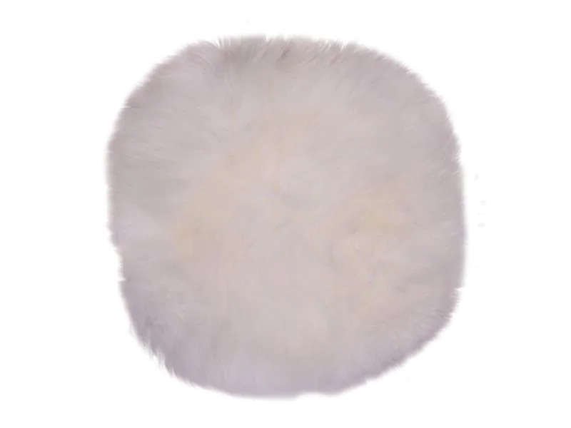 House Nordic Lammfell Ø 35 cm, Weiss