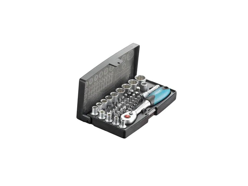 Technocraft Steckschlüssel-Set Compact Pro 1/4 47-Teilig