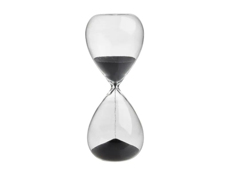 TFA Dostmann Sanduhr 19 cm, Anthrazit