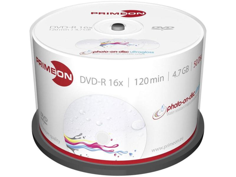 Primeon DVD-R 4.7 GB, Spindel (50 Stück)