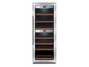 Caso Weinkühlschrank WineComfort 38 Edelstahl, Rechts