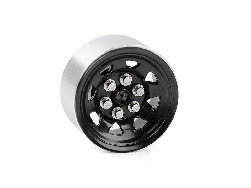 RC4WD Felgen Stock Beadlock 0.7 Stahl Schwarz, 4 Stück
