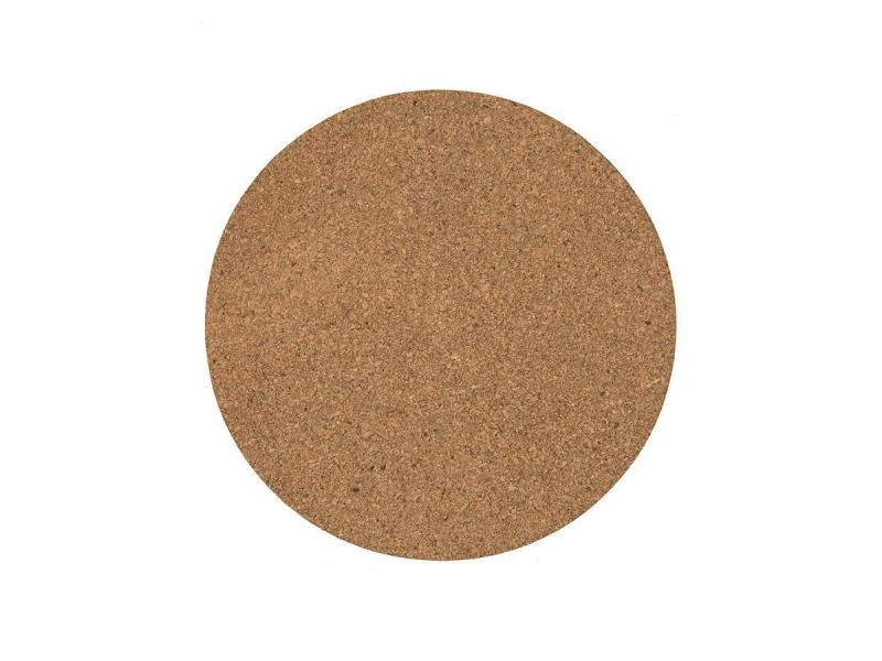 Rico Design Korkplatte 20 cm rund, 2 Stück