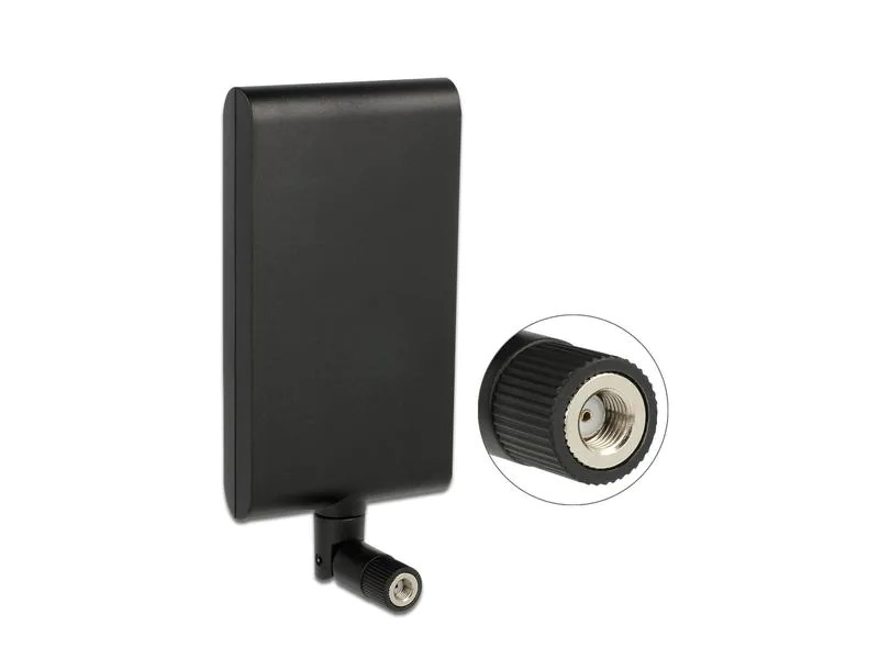 Delock WLAN-Antenne 802.11 ac/a/h/b/g/n RP-SMA 10 dBi Rundstrahl