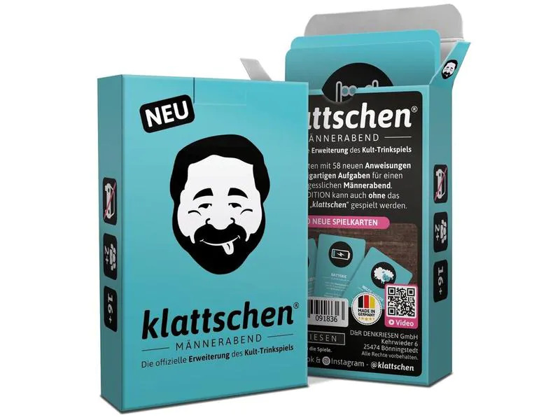 Denkriesen Partyspiel klattschen – Männerabend