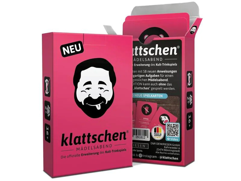 Denkriesen Partyspiel klattschen – Mädelsabend