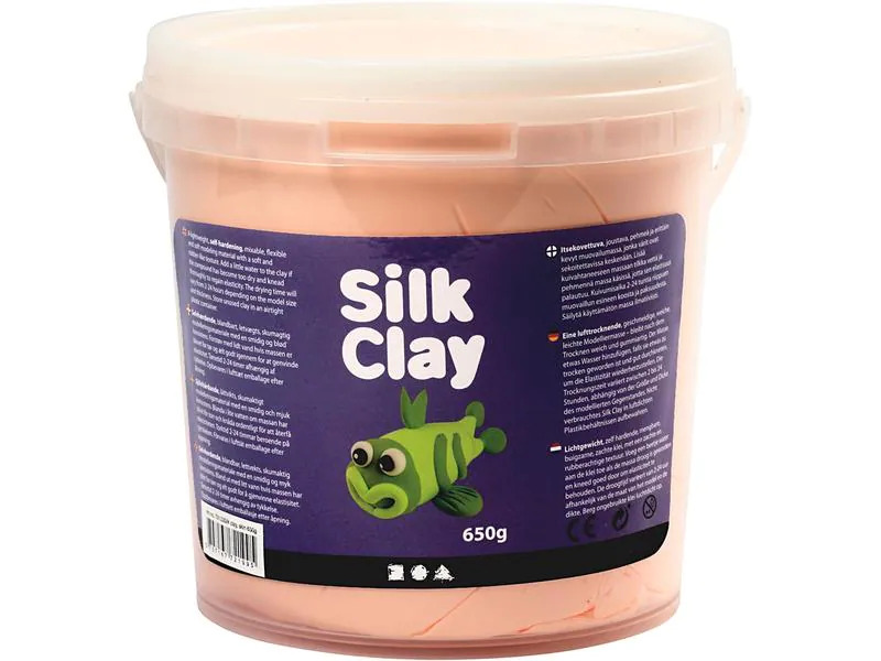 Creativ Company Modelliermasse Silk Clay 650 g, Beige