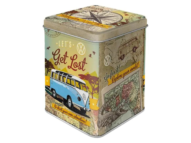 Nostalgic Art Teebeutel-Box VW Bus Mehrfarbig