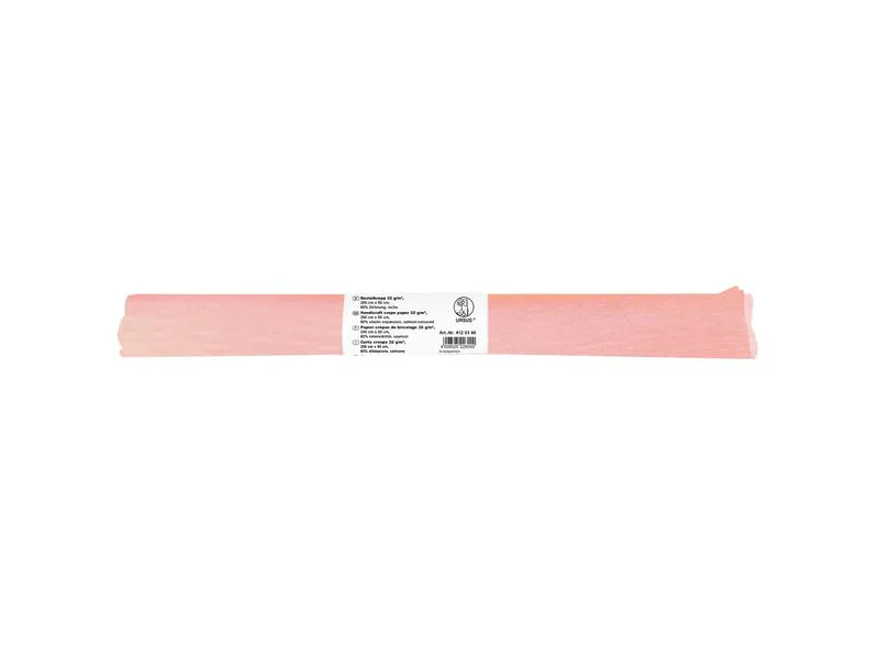 URSUS Krepppapier 50 cm x 2.5 m, 32 g/m², Lachs