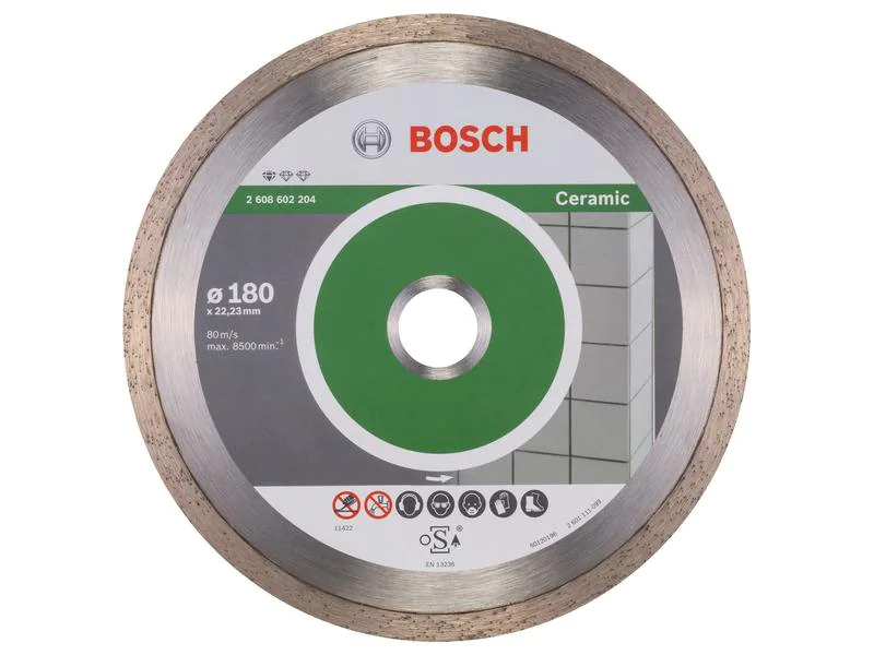 Bosch Professional Diamanttrennscheibe Standard for Ceramic, 180 x 1.6 x 7 mm