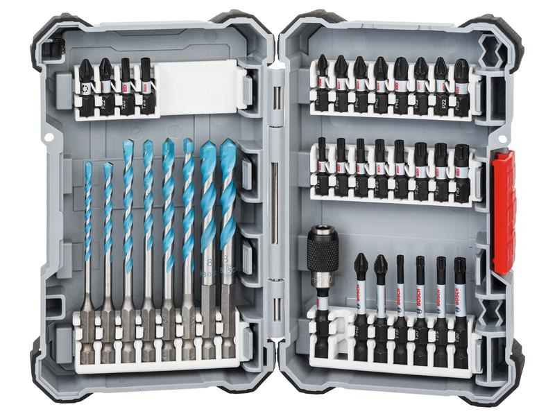 Bosch Professional Bit-Set Pick and Click Multi-Construction 35-teilig