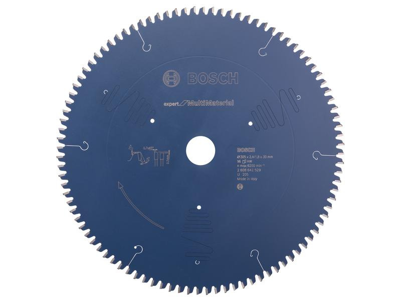 Bosch Professional Kreissägeblatt Expert Multi Material 305 x 30 x 2.4 mm, Z96