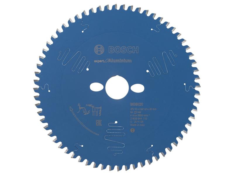Bosch Professional Kreissägeblatt Expert Aluminium, 216 x 30 x 2.6 mm, Z 64