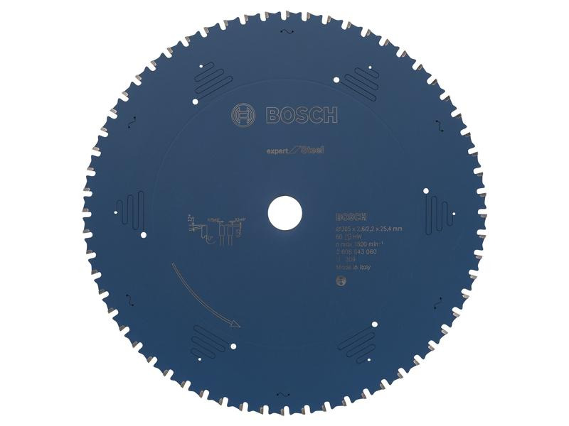 Bosch Professional Kreissägeblatt Expert for Steel 305 x 25.4 x 2.6 mm, Z 60