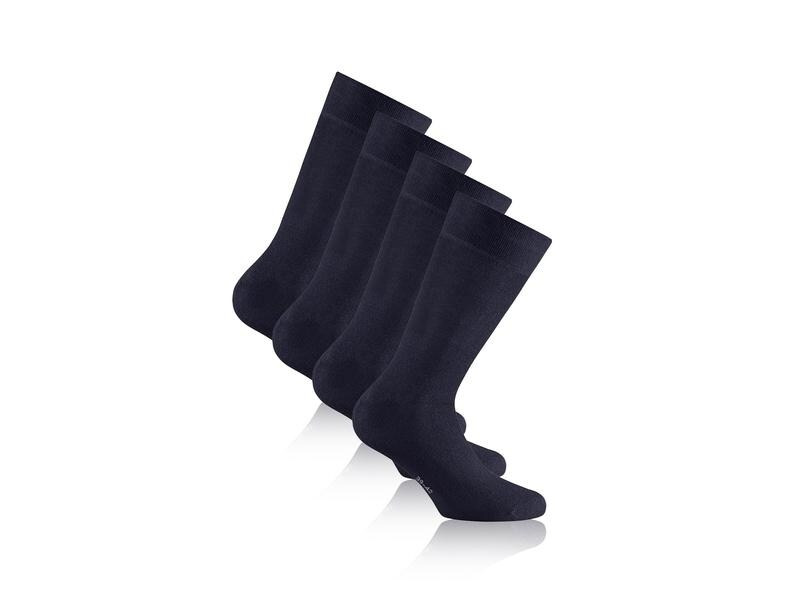 Rohner Socks Bambussocken Dunkelblau 2er-Pack