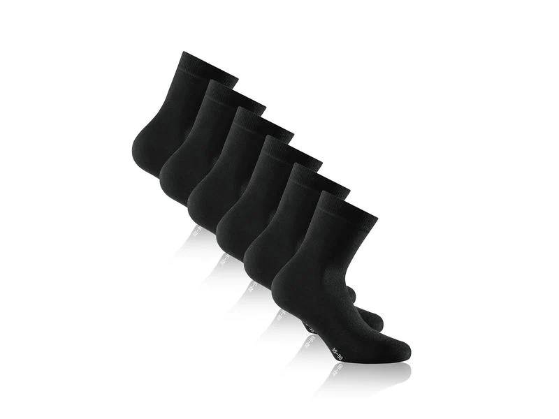 Rohner Socks Socken Soft Touch Schwarz 3er-Pack