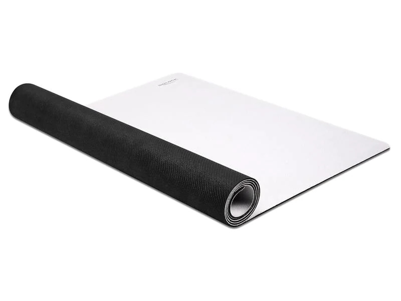 Delock Mausmatte 900 x 500 x 2 mm Weiss