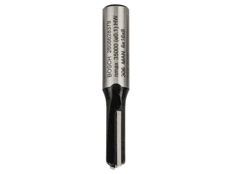 Bosch Professional V-Nutfräser Standard for Wood D1 6 mm, L 15.7 mm, G 48 mm