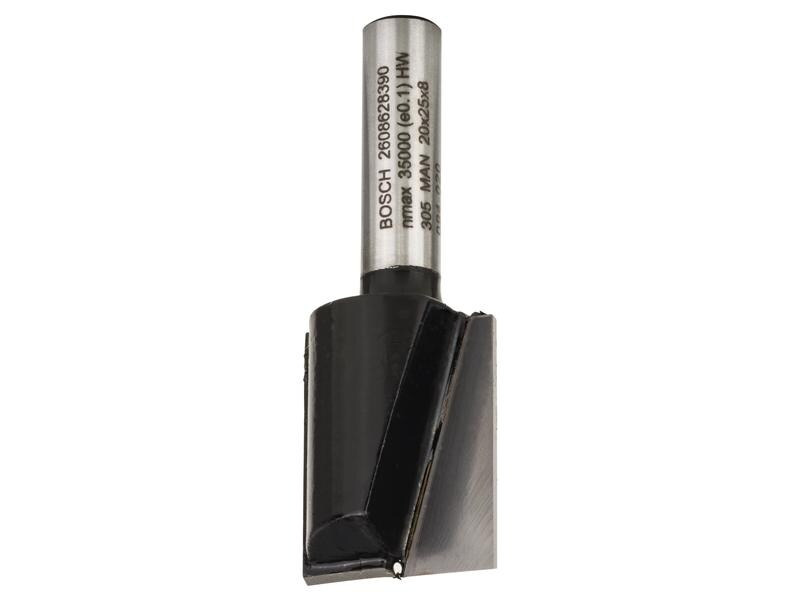 Bosch Professional V-Nutfräser Standard for Wood D1 20 mm, L 24.6 mm, G 56 mm