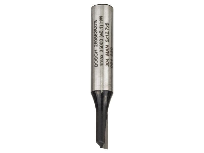 Bosch Professional V-Nutfräser Standard for Wood D1 5 mm, L 12.7 mm, G 51 mm