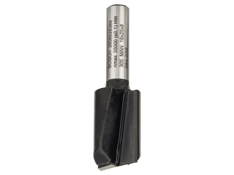 Bosch Professional V-Nutfräser Standard for Wood D1 18 mm, L 24.6 mm, G 56 mm