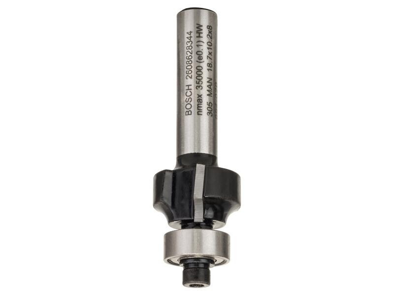 Bosch Professional Abrundfräser Standard for Wood R1 3 mm, L 10.2 mm, G 53 mm
