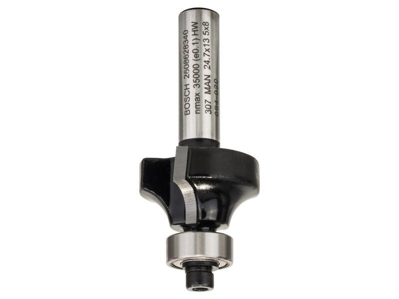 Bosch Professional Abrundfräser Standard for Wood R1 6 mm, L 13.2 mm, G 53 mm