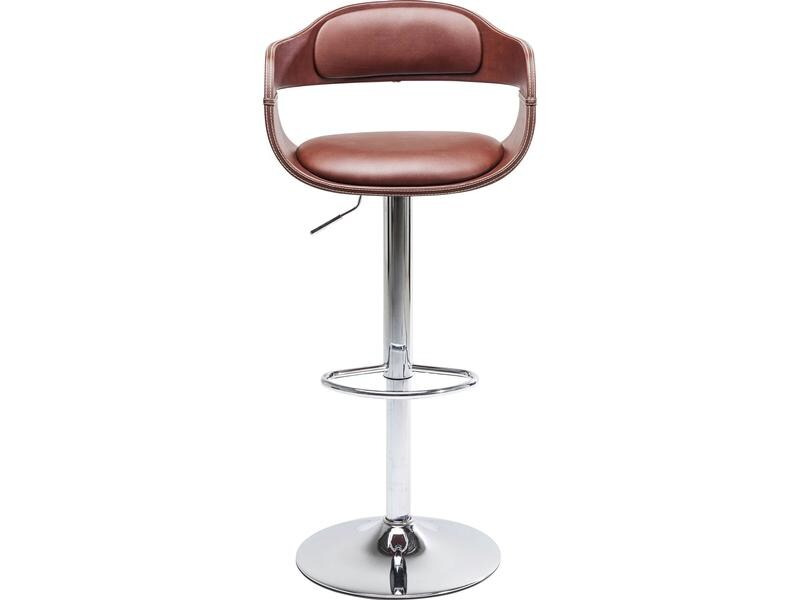 Kare Barhocker Monaco 106 x 48 x 48 cm, Braun