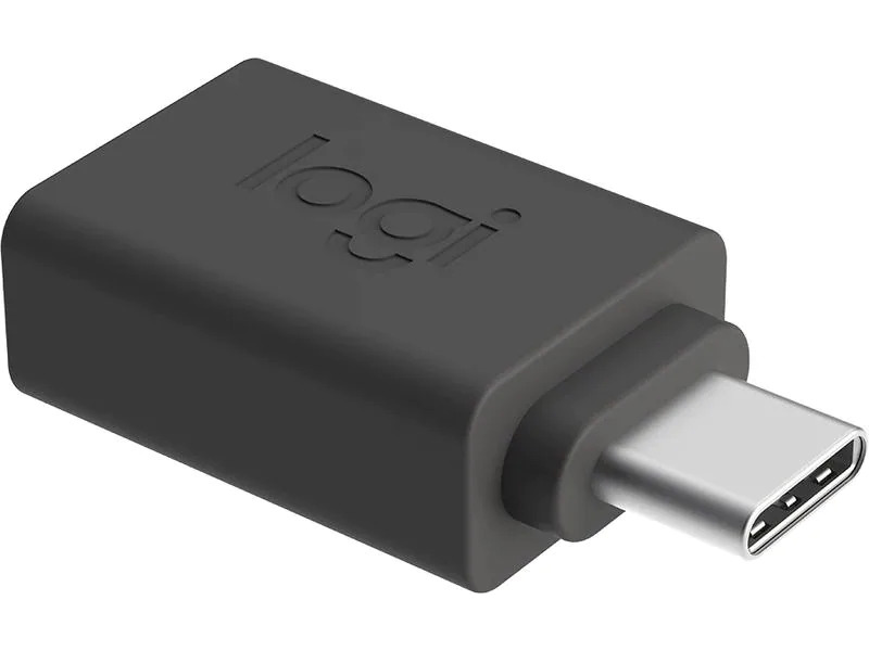 Logitech USB-Adapter USB-C Stecker - USB-A Buchse