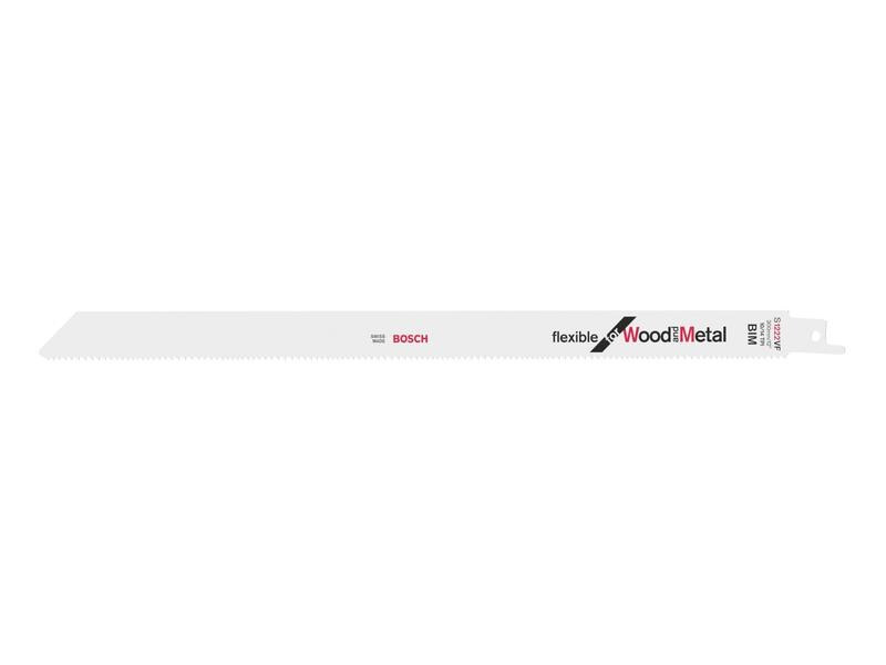 Bosch Professional Säbelsägeblatt S 1222 VF Flexible Wood and Metal, 5 Stück