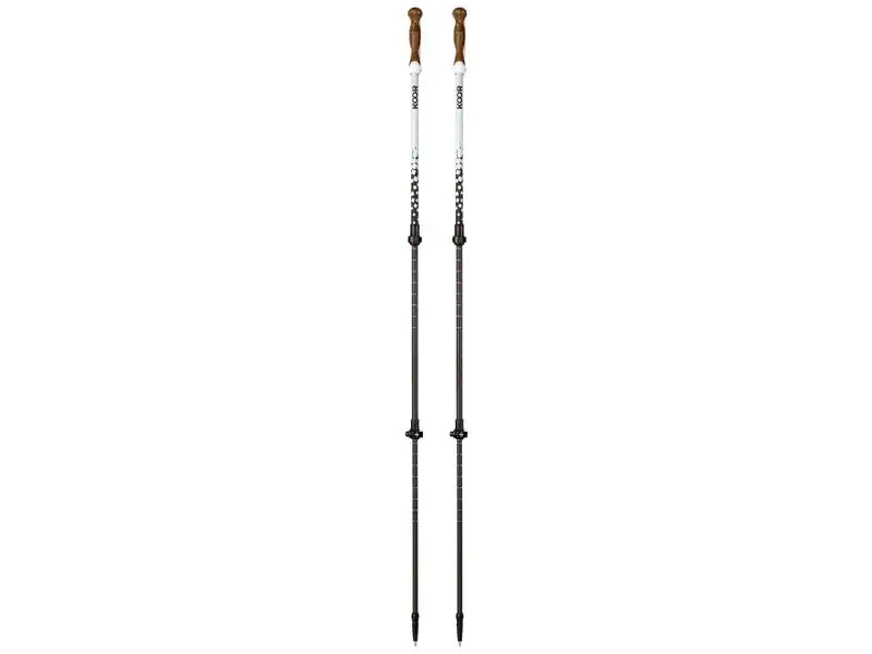 KOOR Wanderstock Carbon Castoor Weiss
