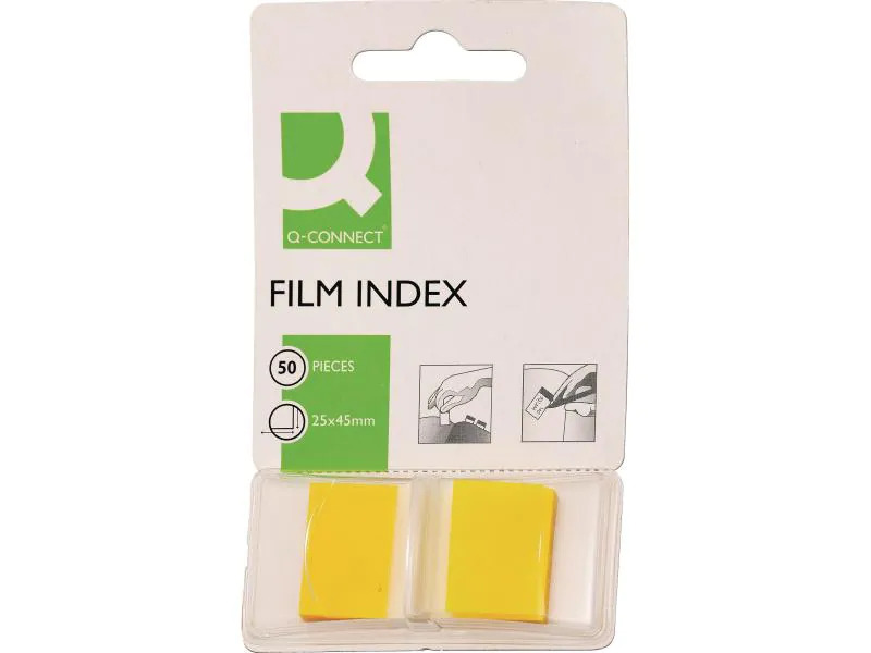 CONNECT Page Marker Index Gelb, 50 Stück
