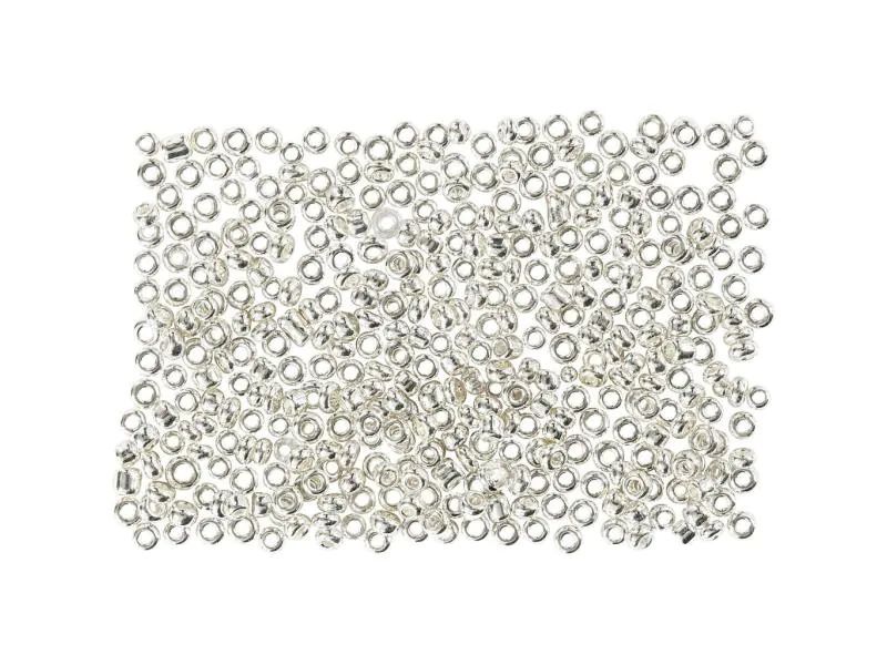 Creativ Company Rocailles-Perlen 15/0 Silber