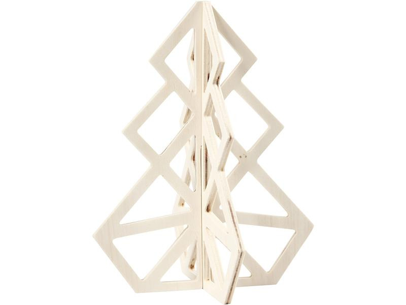 Creativ Company Deko Weihnachtsbaum Holz 20 cm
