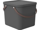 Rotho Aufbewahrungsbox Albula 40 l, Anthrazit