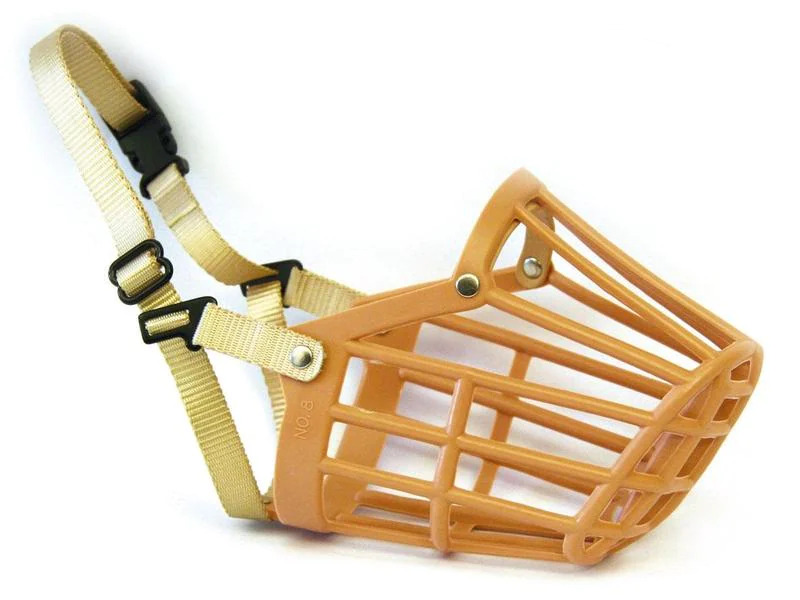 SwissPet Maulkorb Kunststoff Gr. 1, Beige