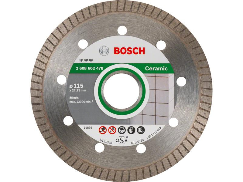 Bosch Professional Diamanttrennscheibe Best for Ceramic, 115 x 1.4 x 7 mm