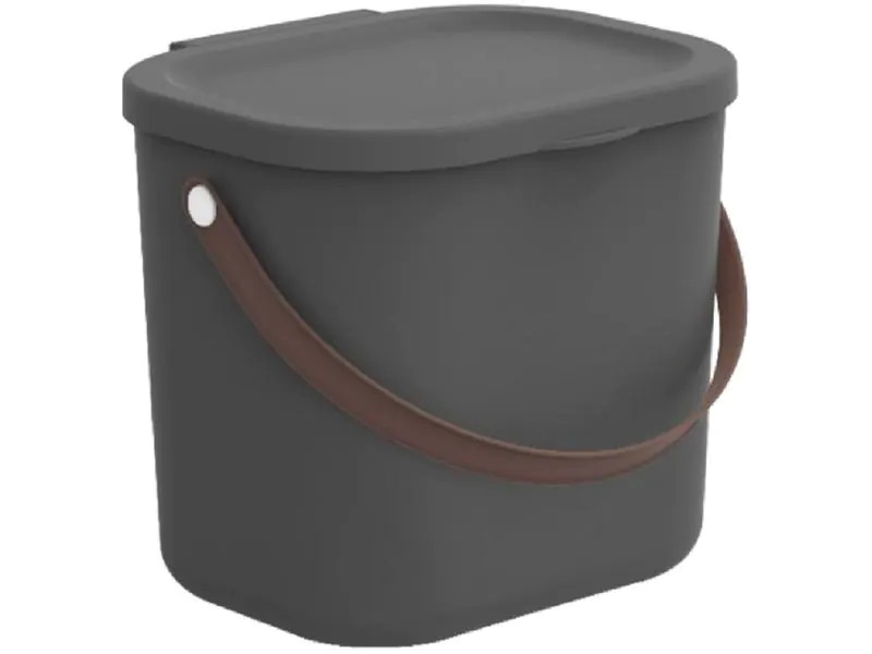 Rotho Aufbewahrungsbox Albula 6 l, Anthrazit