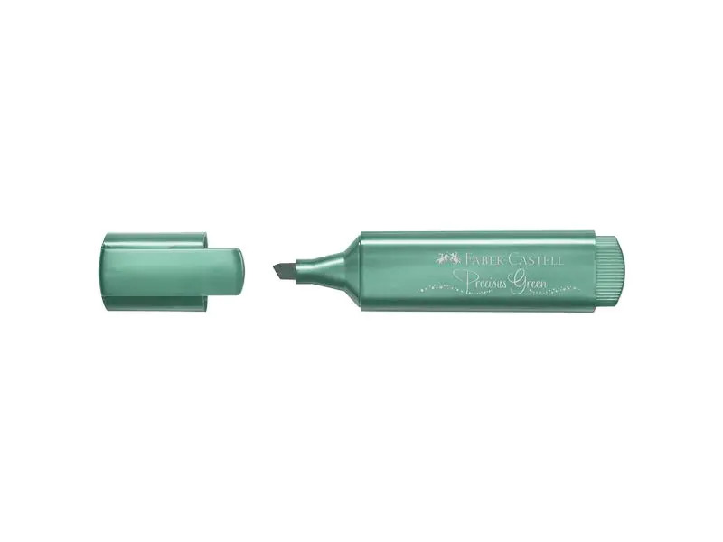 Faber-Castell Textmarker 1546 Precious Green, Metallic