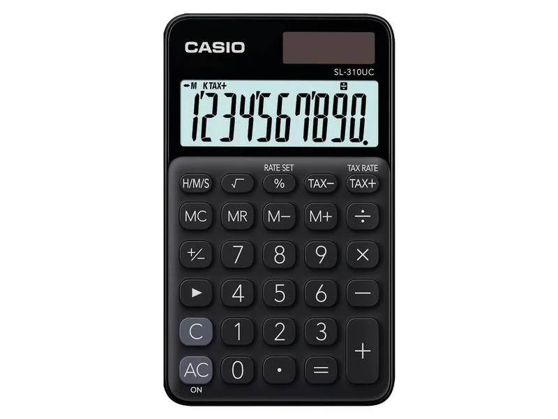 Casio Taschenrechner SL-310UC-BK Schwarz