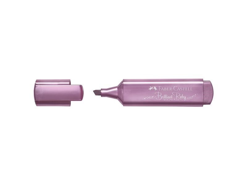 Faber-Castell Textmarker 1546 Brilliant Ruby, Metallic