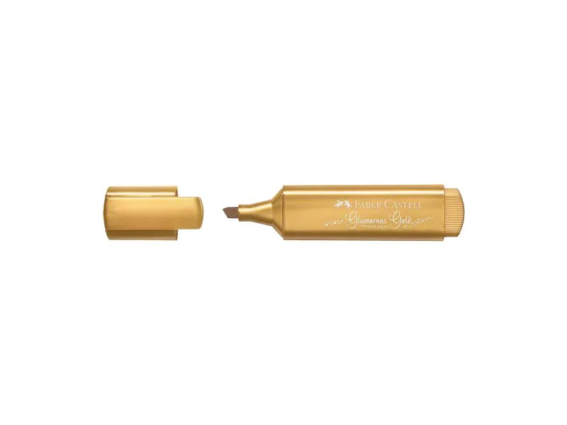 Faber-Castell Textmarker 1546 Glamorous Gold, Metallic