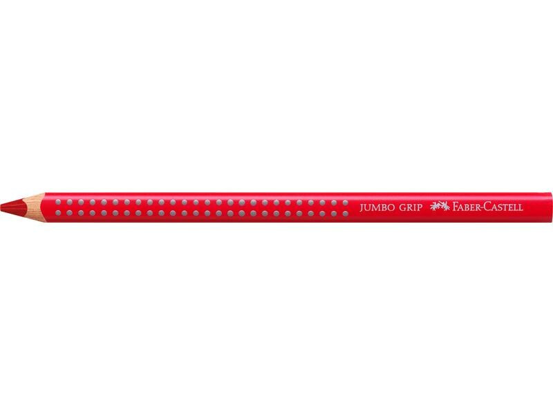Faber-Castell Farbstifte Jumbo Colour Grip Permanent Karmin