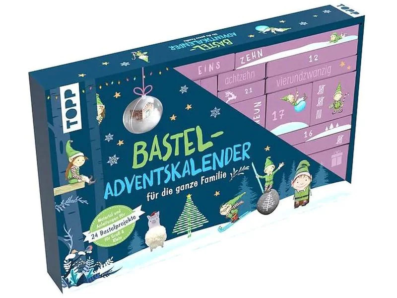 Frechverlag Adventskalender Topp Bastel-Projekte